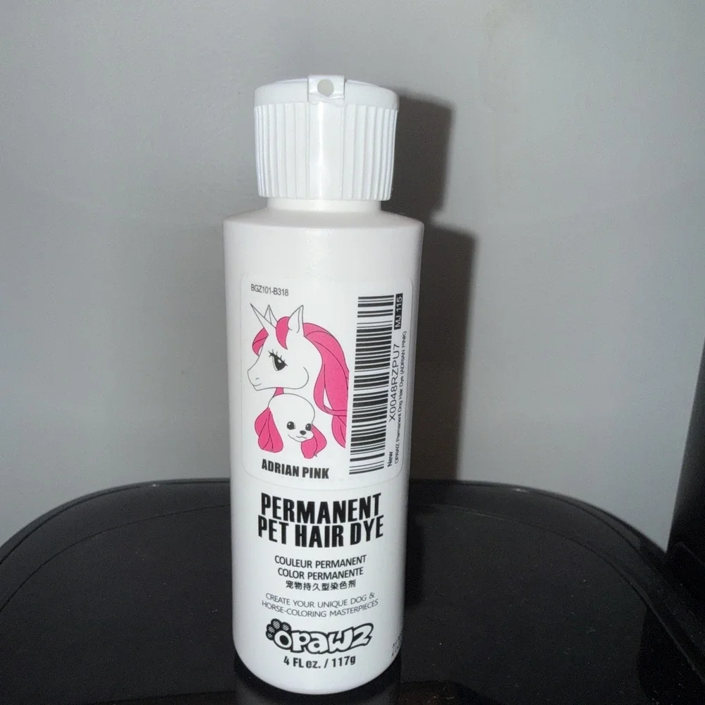 OPAWZ Permanent Dog Hair Dye, Pet Dye Safely‎ Used by Adrian Pink